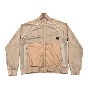 PRPS Goods & Company Men’s Full-Zip Track Jacket Gray XL Raglan Sleeves Pockets